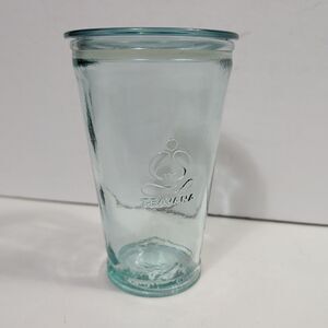 TEAVANA Tumbler 16 oz.Recycled Glass Spain Cold Cup with Lid Starbucks
